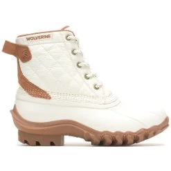 Wolverine Women's Torrent Quilted Rain And Snow Duck Boot - Ivory W880342 -Wolverine Shop WBSW W880342 090921 F21 000 1