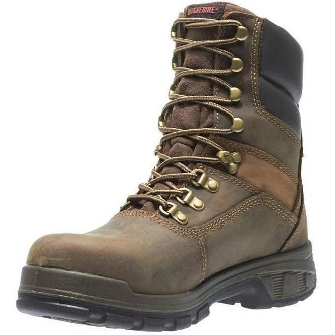 Wolverine Men's Cabor EPX 8" Comp Toe WP Work Boot - Brown - W10316 7 Wolverine Men's Cabor EPX 8" Comp Toe WP Work Boot - Brown - W10316 - Image 5