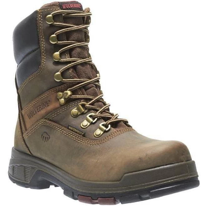 Wolverine Men's Cabor EPX 8" Comp Toe WP Work Boot - Brown - W10316 3 Wolverine Men's Cabor EPX 8" Comp Toe WP Work Boot - Brown - W10316
