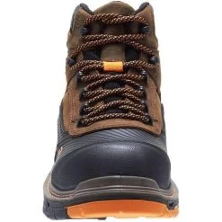 Wolverine Men's Overpass Safety Toe 6" WP Work Boot - Brown - W10717 -Wolverine Shop wolverine mens overpass safety toe 6 wp work boot brown w10717 2