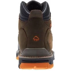 Wolverine Men's Overpass Safety Toe 6" WP Work Boot - Brown - W10717 -Wolverine Shop wolverine mens overpass safety toe 6 wp work boot brown w10717 3